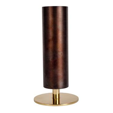 Carl Auböck Model #7247-2 Cylindrical Brass Vase