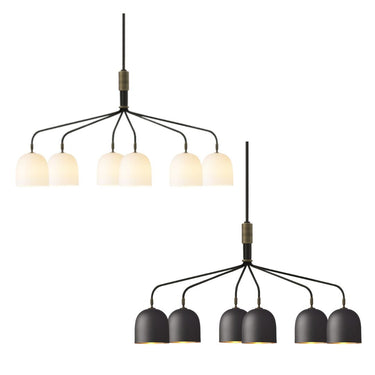 6-Arm 'Howard' Chandelier by Space Copenhagen for GUBI.jpg