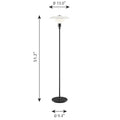 PH 3½-2½ Floor Lamp dimensions Poul Henningsen Louis Poulsen.jpg