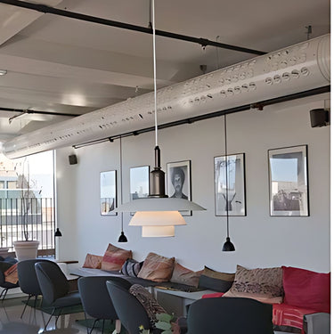 Poul Henningsen 'PH '3½-3' Glass Pendant for Louis Poulsen Two Enlighten lifestyle 