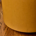 V3517Large 1970s Gainey Mustard Yellow Glazed Ceramic Planter