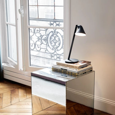 Oki Sato NJP Mini Table Lamp for Louis Poulsen Black Lifestyle.jpg