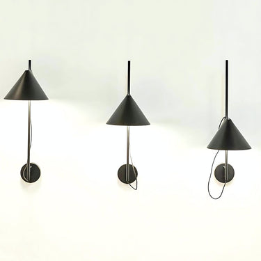 GamFratesi Yuh Wall Lamp All Black adjustable height Louis Poulsen .jpg