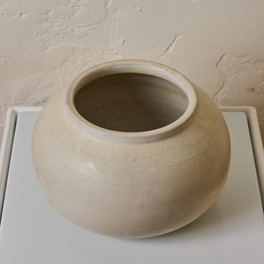 V5319 small 1960s glazed ceramic pot attibuted to John Follis for Architectural Pottery tw