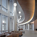 Monumental Poul Henningsen 'PH Louvre' Suspension Lamp for Louis Poulsen Two Enlighten lifestyle lobby .jpg