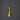V3542 1970s Yellow Metal Diabolo Pendant Lamp Attributed to Stilnovo 8.jpg