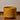 V3517Large 1970s Gainey Mustard Yellow Glazed Ceramic Planter