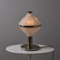 V3539 Large Studio B.B.P.R 'Polinnia' Glass and Chrome Table Lamp c. 1964 for Artemide 7.j