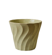 V3505 Midcentury Speckle Glazed Mint ceramic bauer planter Two Enlighten - May 21st 2025 -