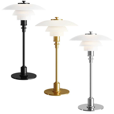 Poul Henningsen PH 2/11 Opal Glass Table Lamp Louis Poulsen All Variants Louis Poulsen Two Enlighten Hero 