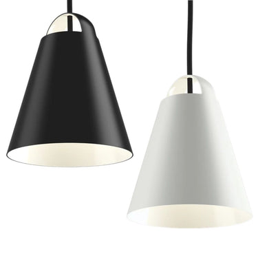 'Above' Pendant Lamp for Louis Poulsen Two Enlighten black and white packshot hero 