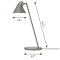 Oki Sato NJP Mini Table Lamp for Louis Poulsen Taupe All Variants Dimensions.jpg