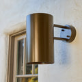 Hans-Agne Jakobsson Painted Metal  'Rulle' Outdoor Sconce for Orsjo Painted Brown lifestyl