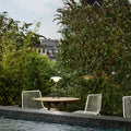 PH 2/1 portable chrome table lamp louis poulsen poul henningsen two enlighten poolside lifestyle 