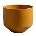 V3551 1970s Gainey Mustard Ceramic Planter 12.6_ cover.jpg