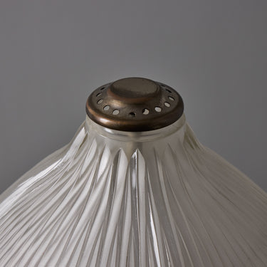 V3539 Large Studio B.B.P.R 'Polinnia' Glass and Chrome Table Lamp c. 1964 for Artemide 16.