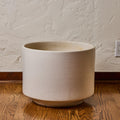 V3521 1960s Architectural Pottery White Ceramic Planter Attributed to Lagardo TackettTwo E