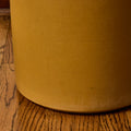 V3510- 1970s Gainey Mustard Ceramic PlanterTwo Enlighten - May 21st 2025 - 161 - Under 3.5