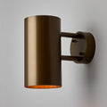 Hans Agne Jakobsson Rulle Sconce Orsjo Brown Painted indoor lit .jpg