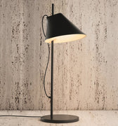 GamFratesi 'Yuh' Table Lamp for Louis Poulsen Two Enlighten lifestyle all black lit 