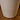 V3522 Set of 3 1970s White Conical Gainey Planters in the Manner of LaGardo Tackett Two En
