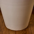 V3522 Set of 3 1970s White Conical Gainey Planters in the Manner of LaGardo Tackett Two En