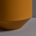 V3551 1970s Gainey Mustard Ceramic Planter 12.6_ 8.jpg