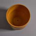 V3551 1970s Gainey Mustard Ceramic Planter 12.6_ 12.jpg