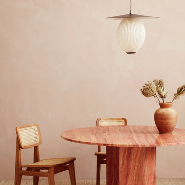 C-chair dining Gascoin for gubiC-ChairDiningChair_EpicDiningTable_SatellitePendant.jpg