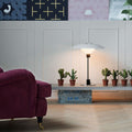 PH 4_3 Table White Chrome Lifestyle Lit 2 Louis Poulsen Two Enlighten .jpg