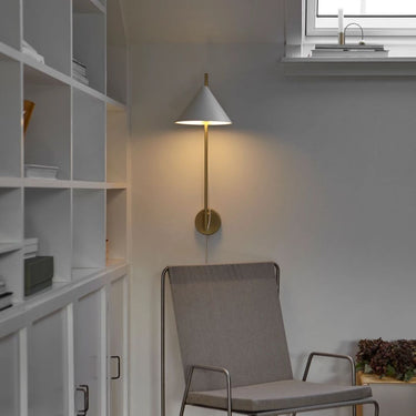 GamFratesi Yuh Wall Lamp White Brass Louis Poulsen (2).jpg