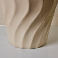 V3506 Midcentury White Glazed ceramic bauer planter Two Enlighten - May 21st 2025 - 064 - 