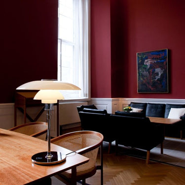 Poul Henningsen PH 4½ - 3½ Glass Table Lamp Lifestyle 2 Louis Poulsen Two Enlighten .jpg