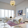 Poul Henningsen 'PH Artichoke' Pendant Light for Louis Poulsen two enlighten lifestyle brass living room 