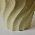 V3505 Midcentury Speckle Glazed Mint ceramic bauer planter Two Enlighten - May 21st 2025 -
