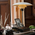 PH 4_3 Table White Chrome Lifestyle Lit Louis Poulsen Two Enlighten .jpg