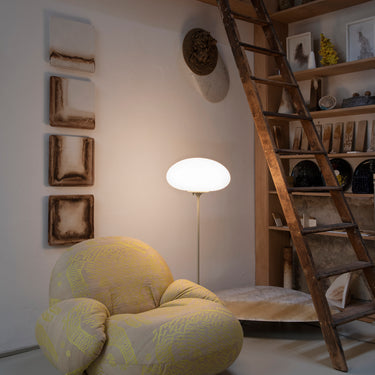 'Stemlite' Floor Lamp by Bill Curry for GUBI all variants lifestyle