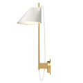 GamFratesi Yuh Wall Lamp White Brass Louis Poulsen.jpg