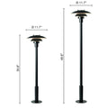 Poul Henningsen PH 3-2½ Bollard Louis Poulsen Dimensions.jpg