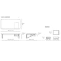 AB019 Wall desk dimensions with drawer component .jpg