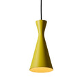 V3542 1970s Yellow Metal Diabolo Pendant Lamp Attributed to Stilnovo 4 cover.jpg