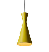 V3542 1970s Yellow Metal Diabolo Pendant Lamp Attributed to Stilnovo 4 cover.jpg