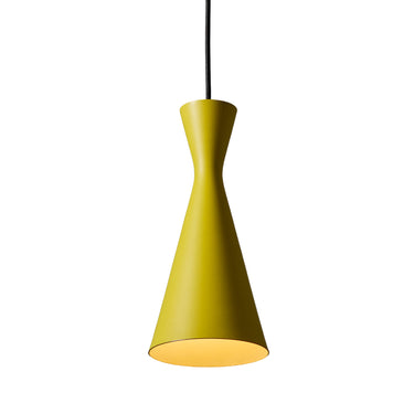 V3542 1970s Yellow Metal Diabolo Pendant Lamp Attributed to Stilnovo 4 cover.jpg