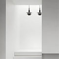 Poul Henningsen PH 3/3 Pendant Lamp for Louis Poulsen Two Enlighten all black lifestyle