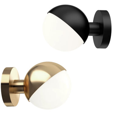 Vilhelm Lauritzen           VL Studio Wall Lamp Brass Black Hero Packshot Louis Poulsen Tw
