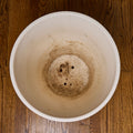 V3522 Set of 3 1970s White Conical Gainey Planters in the Manner of LaGardo Tackett Two En