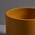 V3551 1970s Gainey Mustard Ceramic Planter 12.6_ 11.jpg