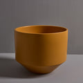 V3552 1970s Gainey Mustard Ceramic Planter 15_ 11.jpg