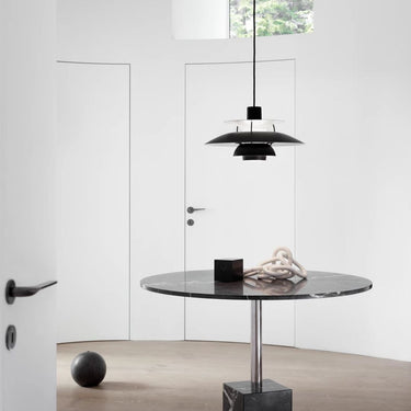 Poul Henningsen 'PH 5' Monochrome Pendant for Louis Poulsen two enlighten  PH 5 Monochrome Black Lifestyle.jpg