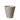 V3522 Set of 3 1970s White Conical Gainey Planters in the Manner of LaGardo Tackett Two En